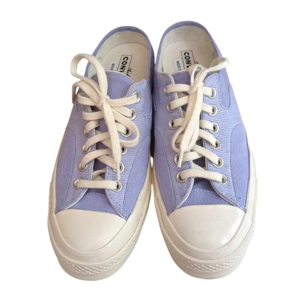 Converse Mule Slip On Chuck 70 All Star  Lavender Sapphire Sneakers W 9.5 /M 7.5